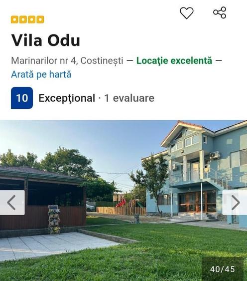 PENSIUNE 8 UNITATI DE CAZARE - COSTINESTI