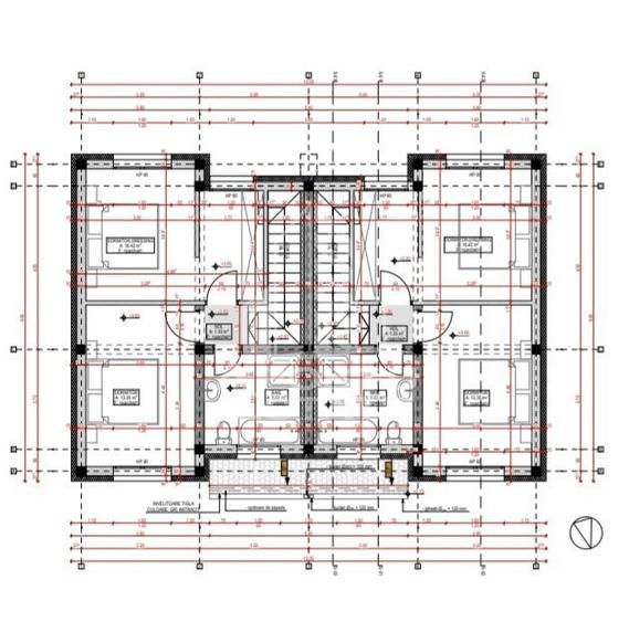 Jumatate de duplex,4 camere si 2 bai,Giarmata la stadiul de proiect