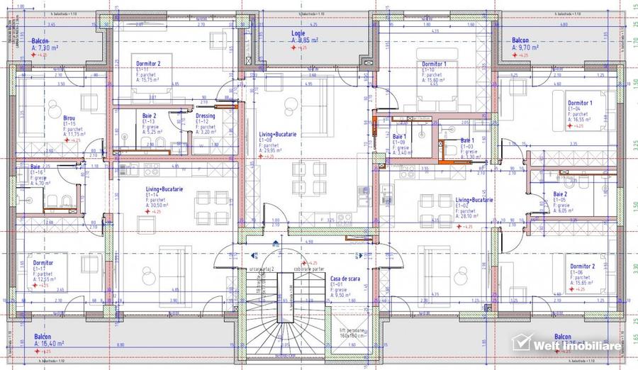 Apartament 3 camere, imobil nou, zona semicentrala !