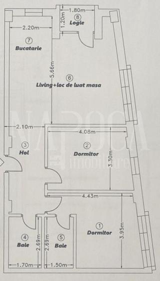 Apartament 3 camere de vanzare in Dambul Rotund, Cluj Napoca