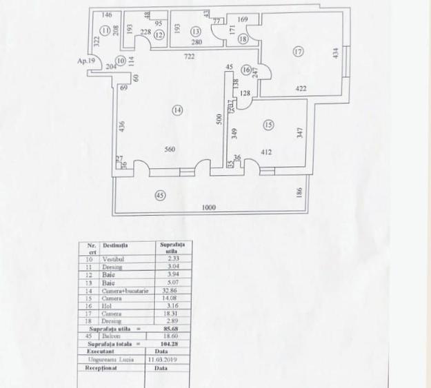 Apartament nou, cu 3 camere langa parcul Herastrau!