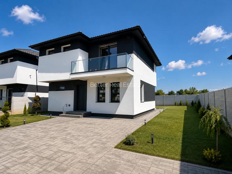 Casă P+1E, 5 camere, încălzire în pardoseală, teren 334 mp – Comuna Berceni - 3