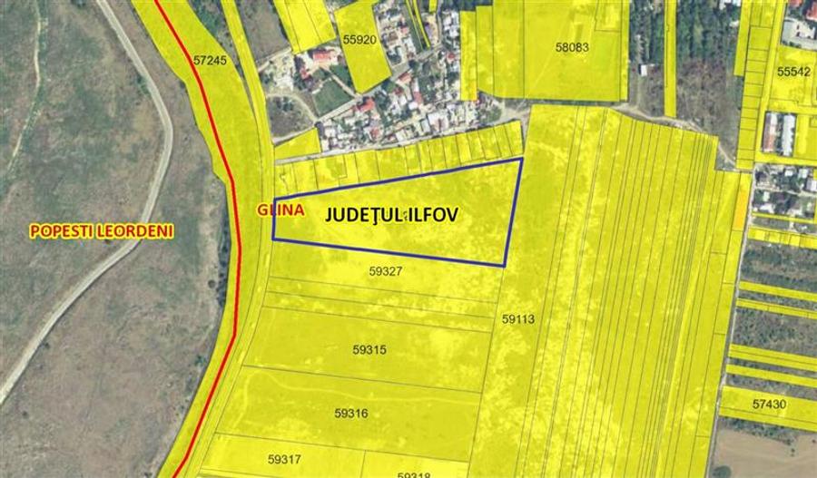 Vanzare teren industrial Glina - Centura, ILFOV