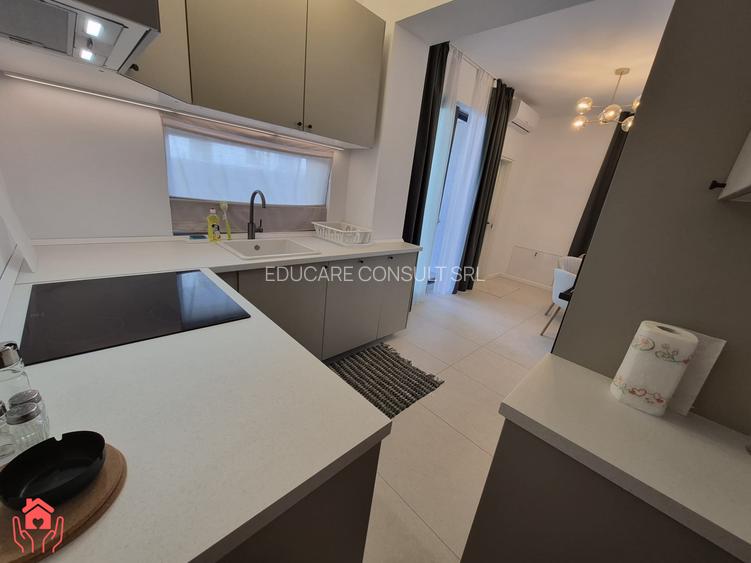 Tunari-PRIMA LOCUIRE, 3 camere curte, piscina exterioara, mobilat luxury, LIBER! - 18