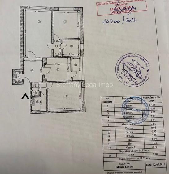 Apartament 3 camere de vânzare Crangasi - 7