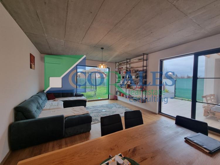 Casa sustenabila. Individuala, moderna. Mobilata+utilata! Sauna Proprie in curte