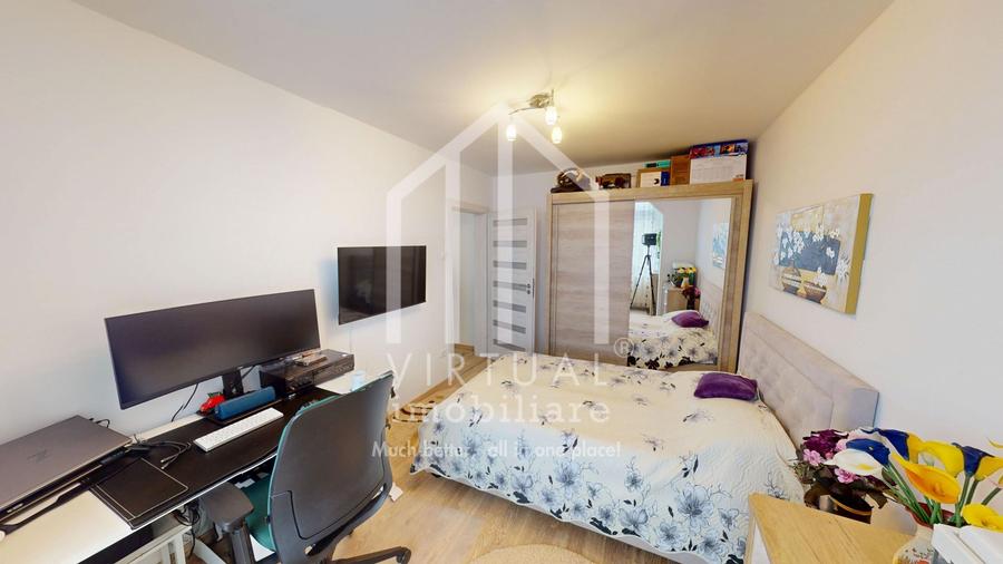 Apartament cu 3 camere, 63mp utili, mobilat si utilat, zona Rahovei