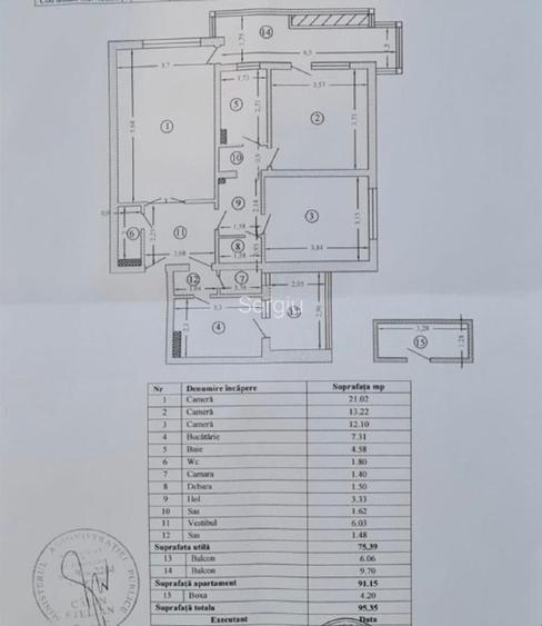 Apartament 3 camere, 95mp, Kiseleff - Piața Victoriei, complet renovat 2026 - 16
