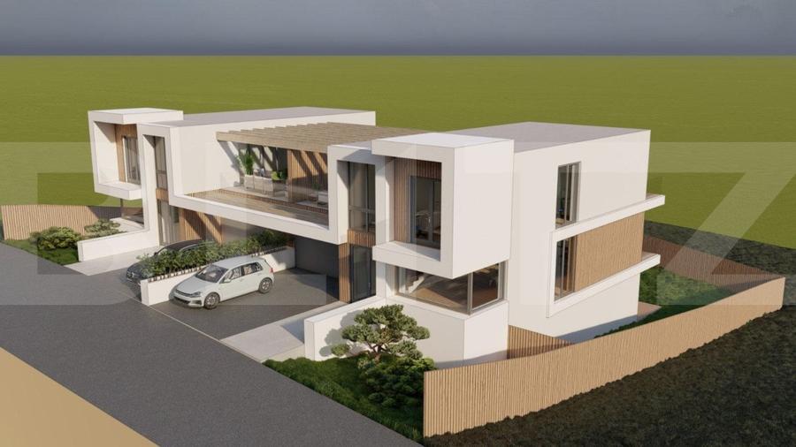 Teren cu autorizatie de constructie duplex, 1061 mp, zona Wonderland