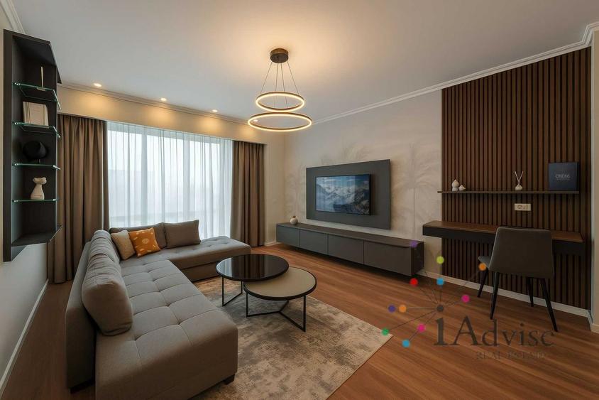Apartament premium cu 2 camere - Complet mobilat & parcare subterana