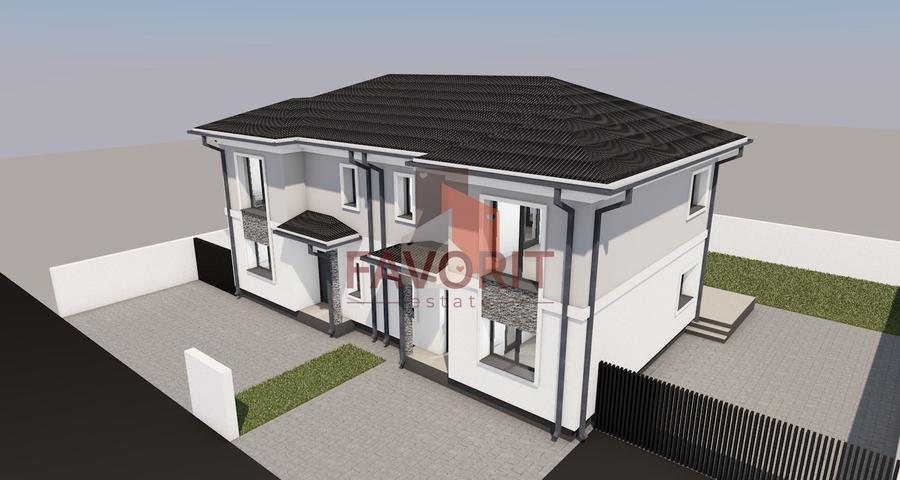 Comision 0% | Duplex in Mosnita | strada privata | Toate utilitatile | La asfalt