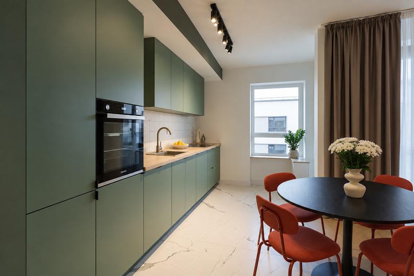 Akcent City – 3 Camere, 60 mp, Parcar -1 Inclusă, Metrou Jiului