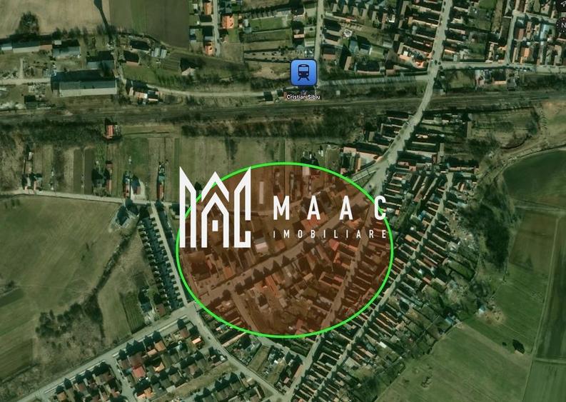 Teren intravilan 413mp | Cristian ,autorizatie casa proiect, toate utilitatile