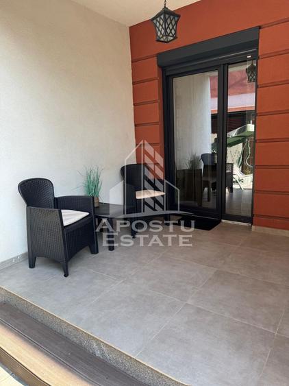 Apartament open space,3 camere si curte proprie,Dumbravita
