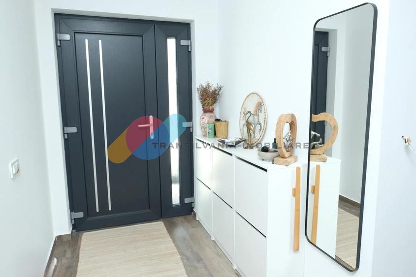Duplex modern, 160 mp utili, mobilat, utilat-Apahida