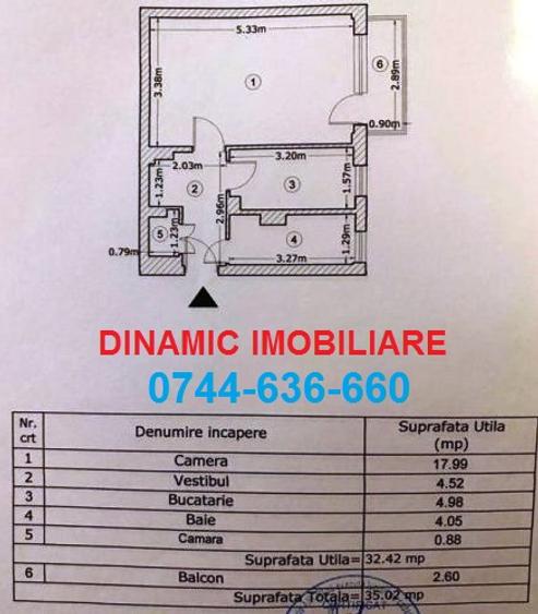 DRISTOR-METROU, STRADAL, etaj 3/10, BLOC MIXT, libera, MOBILATA+UTILATA, 74000 e