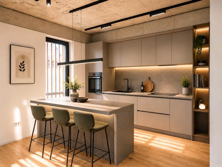 Apartament de 3 camere în imobil cu arhitectura contemporană în Dorobanți