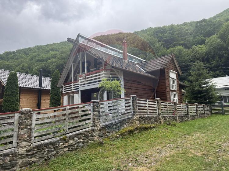 Cabana autentica de munte Frasinet - Baisoara 600 mp teren