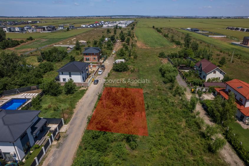 DOMNESTI - FORTULUI, TEREN CONSTRUCTII 407 MP, FRONT 26 M ! - 5