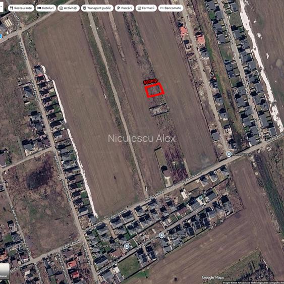 Teren intravilan 550 mp + 72 mp drum servitute | Domnești, Ilfov - 2