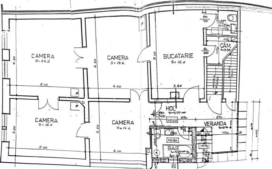 Apartament cu 4 camere, 112 mp utili, situat in cartierul Gruia!