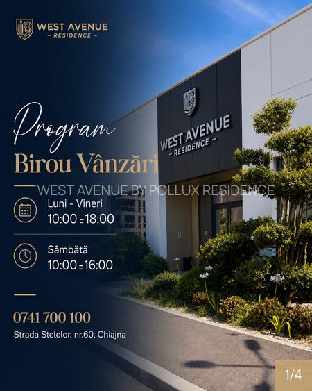 2 camere decomandat, West Avenue Residence, acces Militari - 8