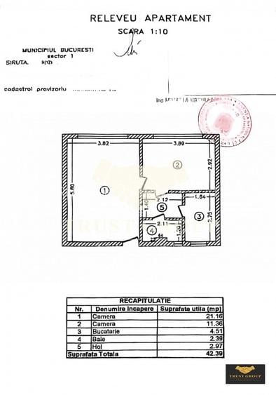 Apartament 2 camere Stirbei Voda | Calea Victoriei - 1