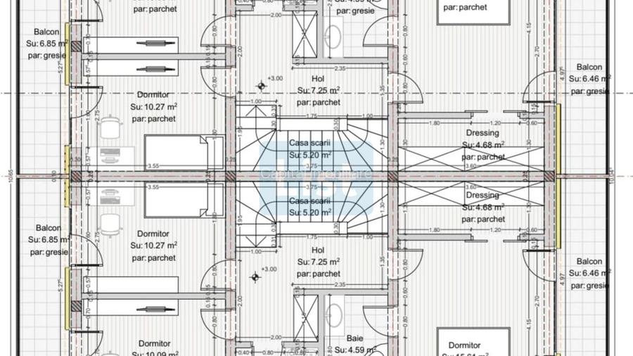 Duplex spatios 4 camere, Tauții-Măgherăuș 0%Comision - 6