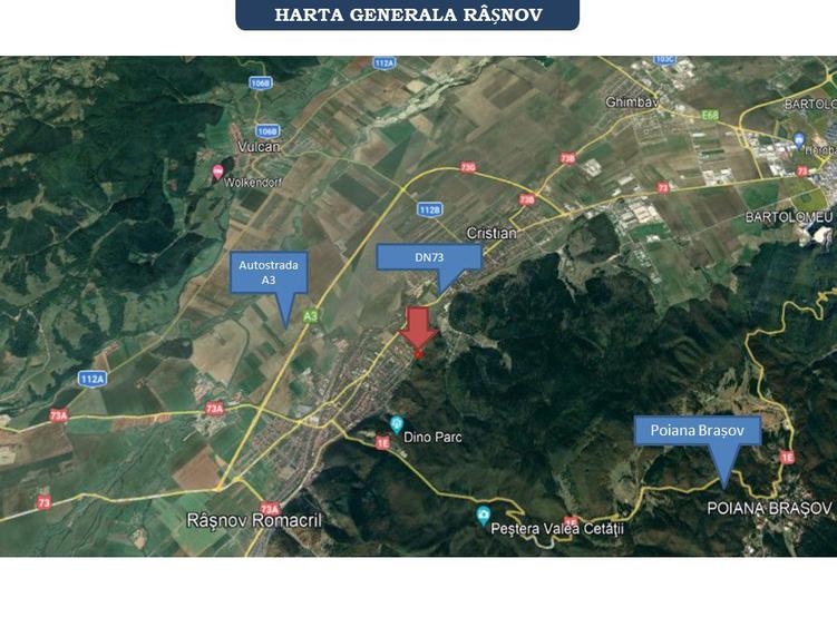 Teren superb Rasnov str Izvorului Cartierul Primaverii