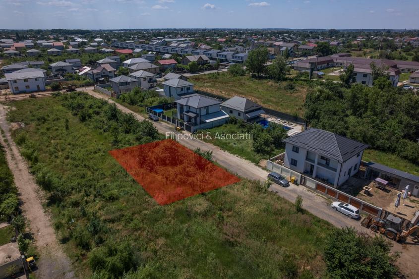 DOMNESTI - FORTULUI, TEREN CONSTRUCTII 407 MP, FRONT 26 M ! - 9