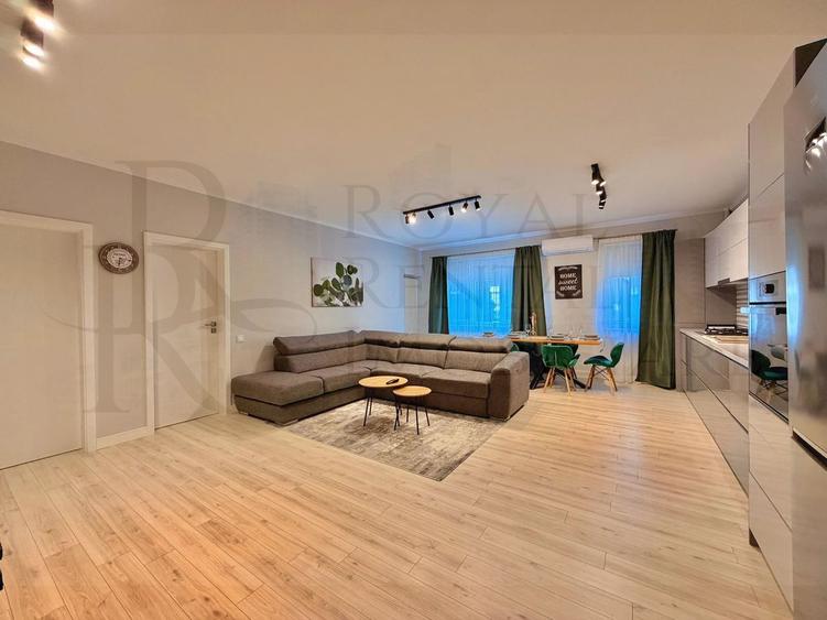 3 camere | 74 mp | Parcare | Mobilat complet | Modern | Sub Cetate Floresti