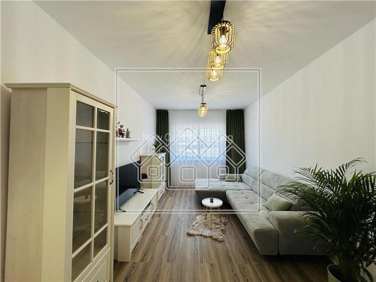 Apartament spatios, 3 camere - mobilat modern - Selimbar - 7