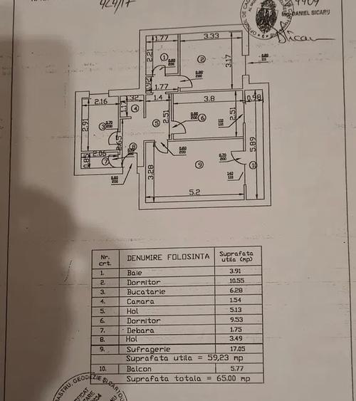 Apartament 3 camere | Drumul Taberei | Spațios | Metrou 6 min