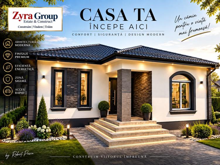|Casă individuală pe parter cu pod și pivniță, în Samurcași |