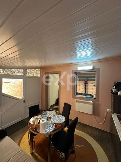 Teren 445 cu fundatie de casa mare + o Casuta locuibila moderna de 2 camere