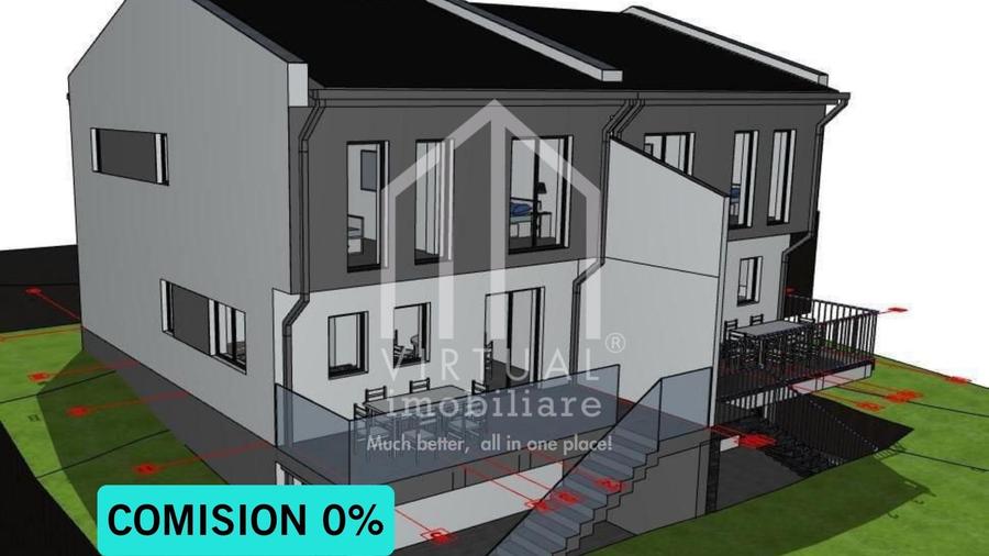 Duplex de vanzare pe Calea Cisnadiei cu pivnita- 2 terase si balcon