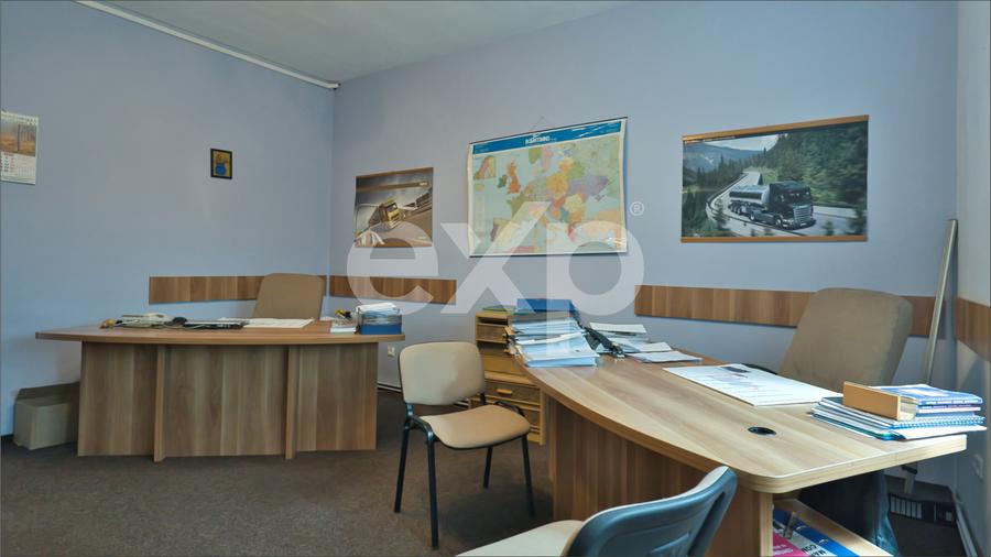 Proprietate industrială cu vizibilitate DN13 – Hală, birouri și teren 6.250 mp