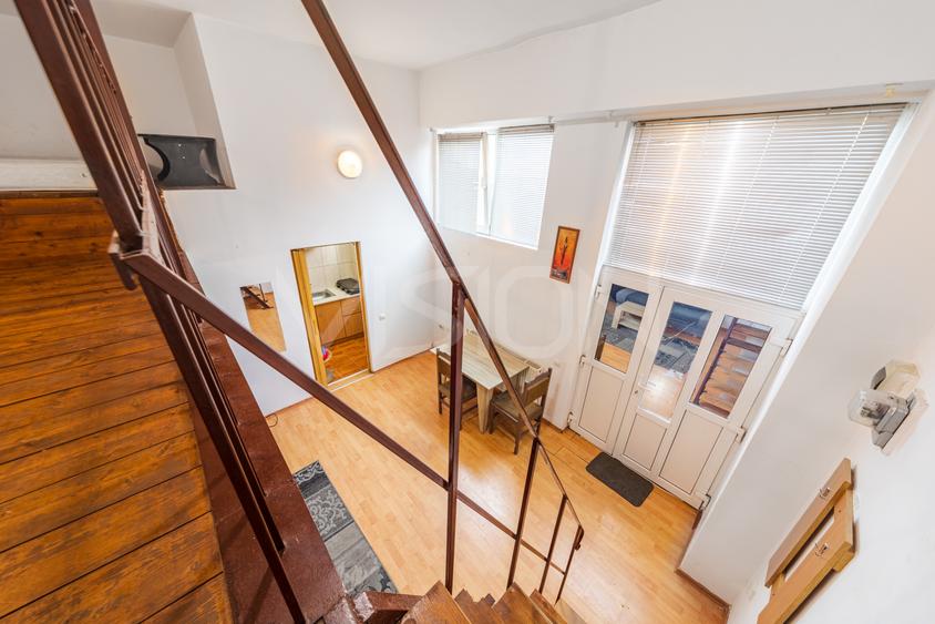 Studio cu nișă de dormit | 35 mp | mobilat mediu | Între Lacuri - Dunării
