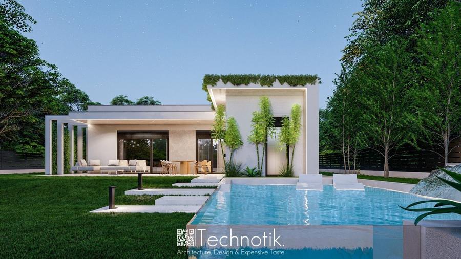 Arhitectura Moderna - Eleganta Pe un Singur Nivel - Luxury