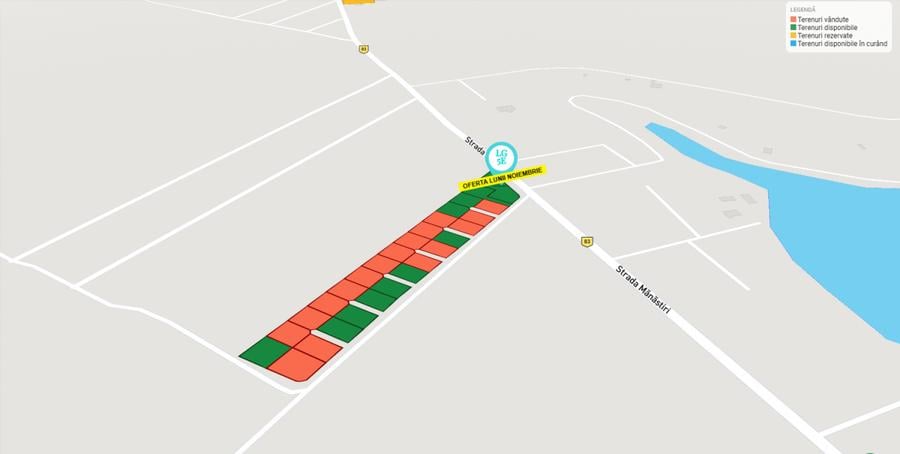 Teren Intravilan Rate Berceni Manastire | curent gaz la sosea | #LG5E