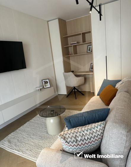 Apartament 2 camere finisaje PREMIUM, mobilat si utilat, parcare subterană !
