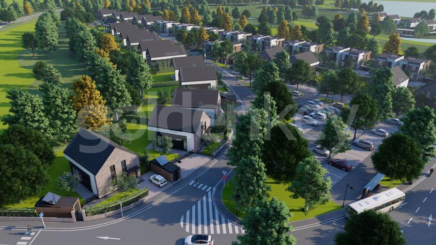 Vile individuale stil scandinav | Club de Golf | 550mp teren