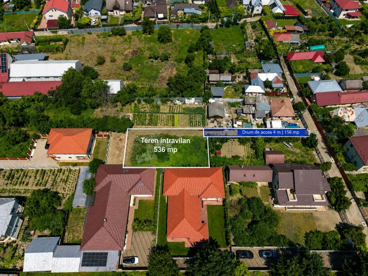 Teren intravilan 536 mp de vanzare in Bacau – la 2 km de Arena Mall