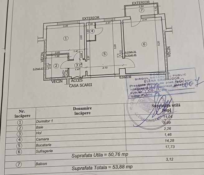Spre vânzare | Apartament 2 camere | Orizont