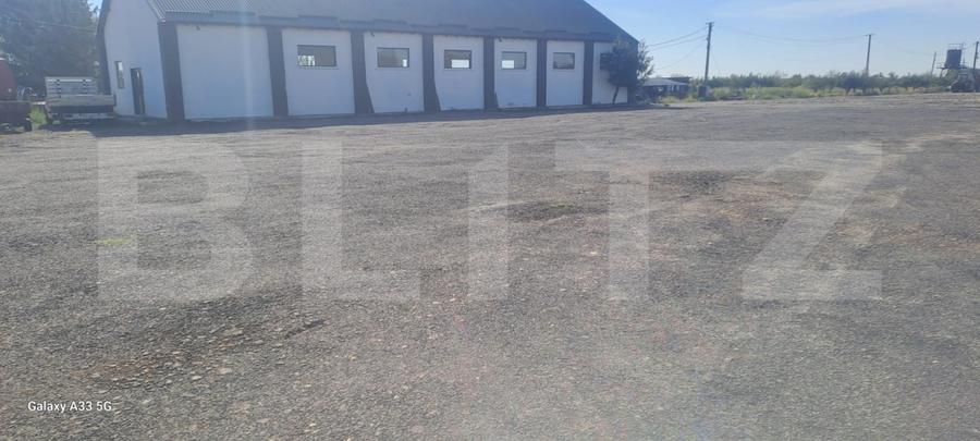 Hală industrială 370 mp + teren 10.000 mp | DN72 Suta Seaca