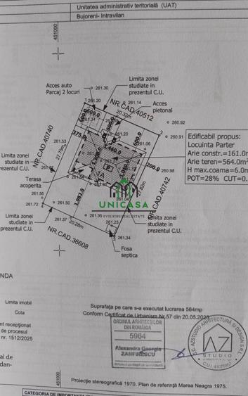 Casă nouă/ Construită doar pe parter/ Bujoreni/ 4 Camere
