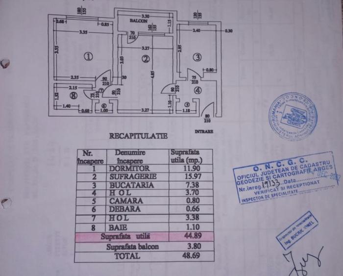 Apartament 2 camere zona McDonald’s Gara