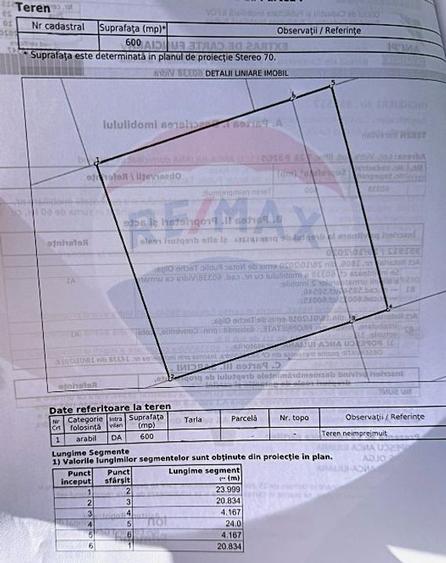 Vanzare teren intravilan 600mp, Berceni- Vidra