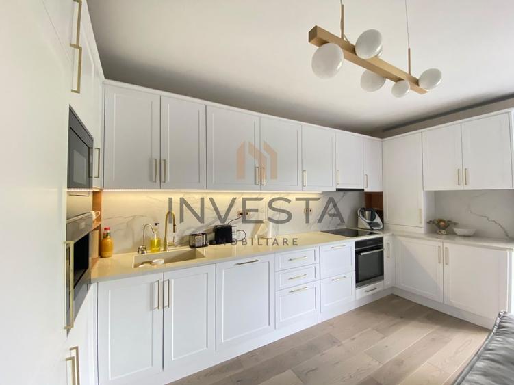 Apartament premium 99 mp cu 2 balcoane si parcare, Borhanci
