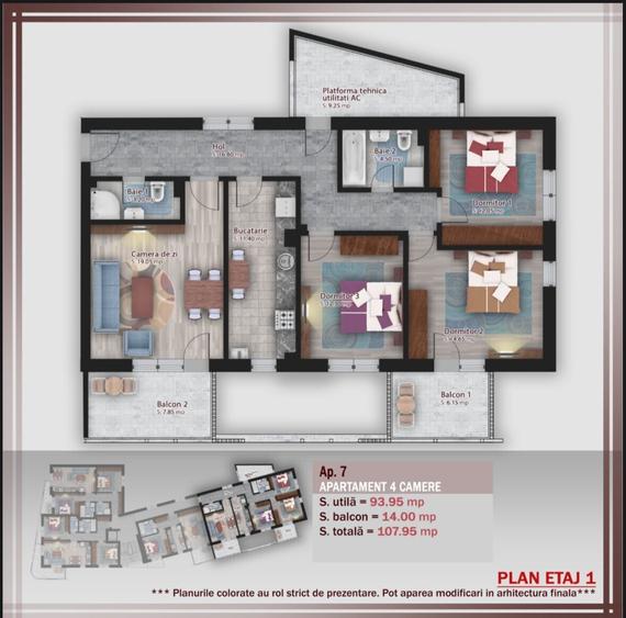 Apartament Stefan cel Mare Direct dezvoltator